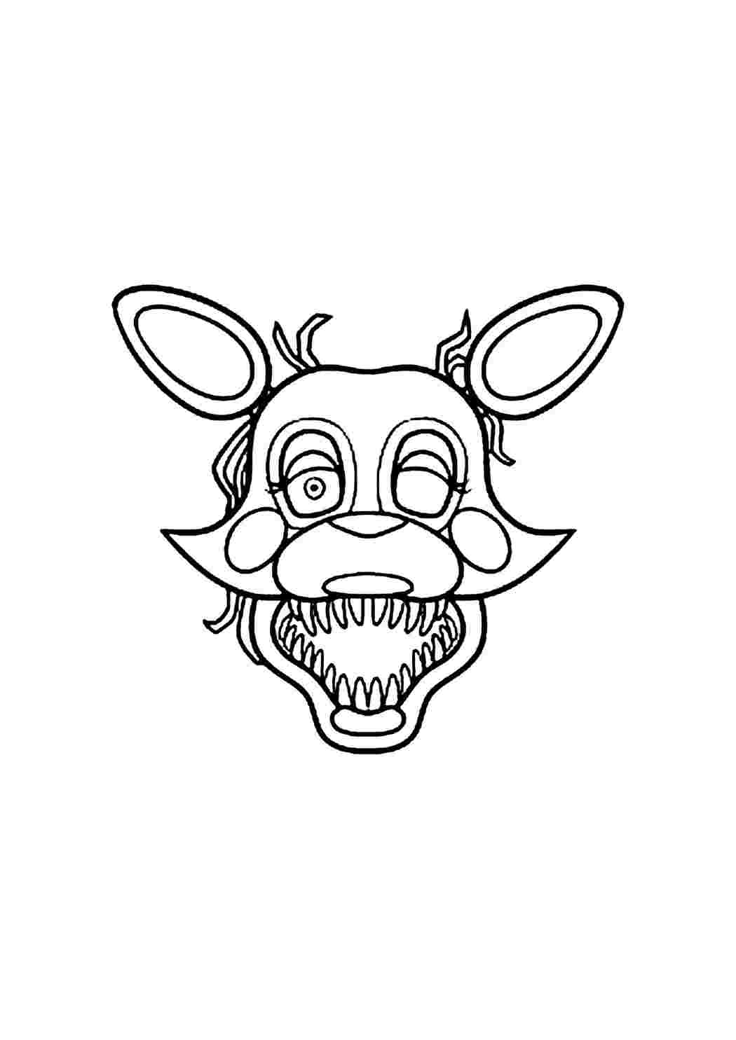 Раскраска Розфарбунки для хлопчиків розмальовка FNAF. Розмальовки.