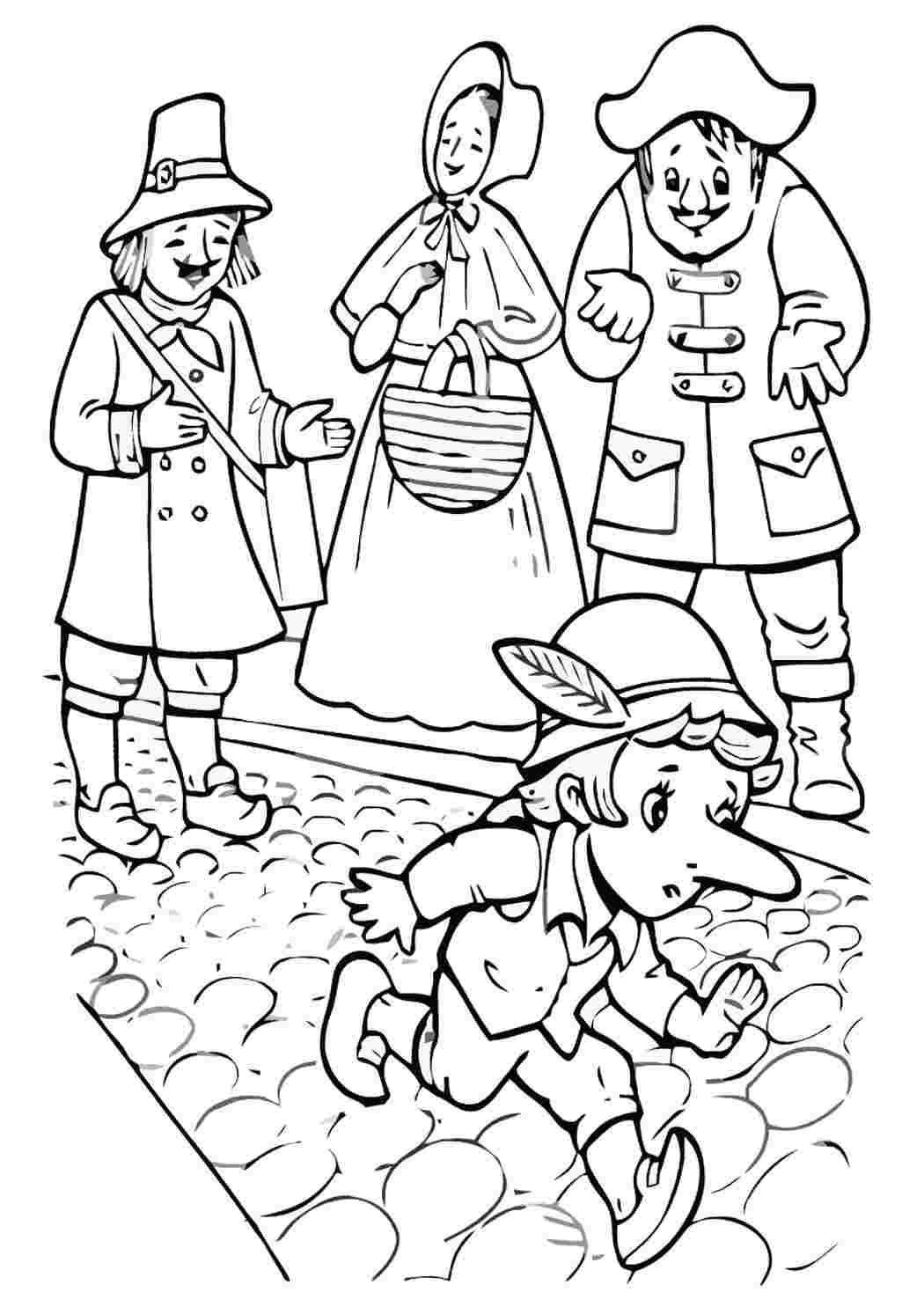 Раскраска Казки. Друкувати розкадрувати.
