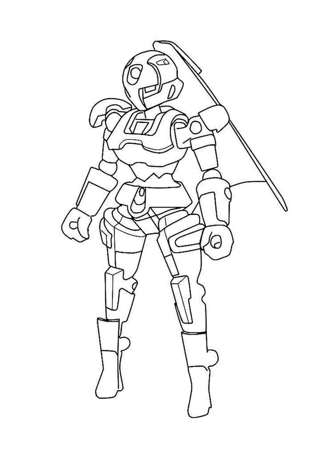 Раскраска Розфарбування аніме розмальовка lbx. Безкоштовні розмальовки.