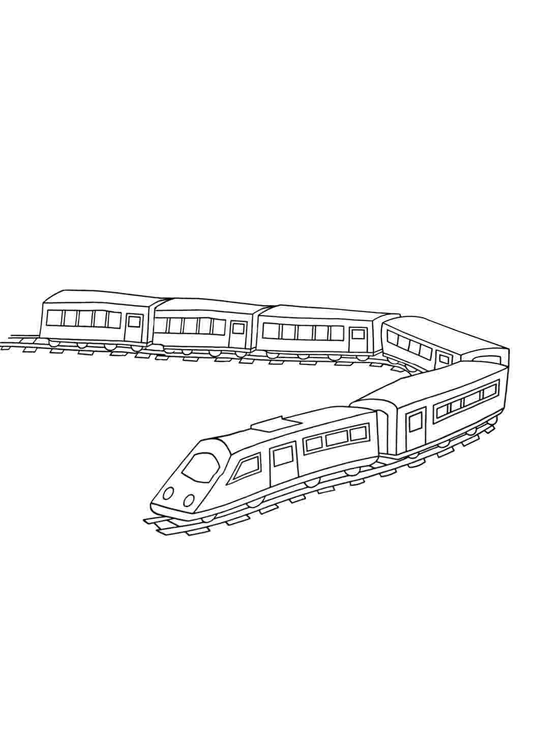 Раскраска Вагончик транспорт. Розвиваючі розмальовки.