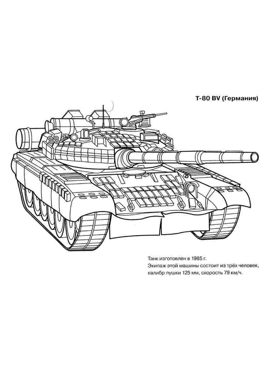 Раскраска Розфарбунки для хлопчиків розфарбунки танки. Навчальні розфарбунки.