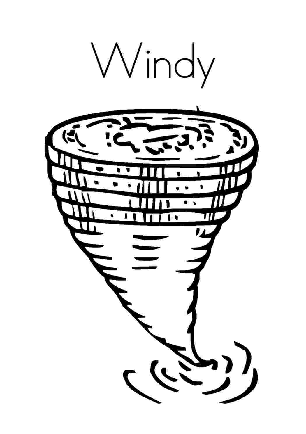 Раскраска Розфарбувати Розфарбувати windy роздрукувати. Гарні розмальовки.