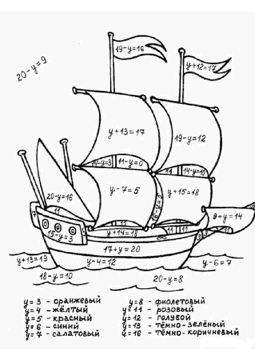 Раскраска Розфарбунки з прикладами. Онлайн розфарбунки.
