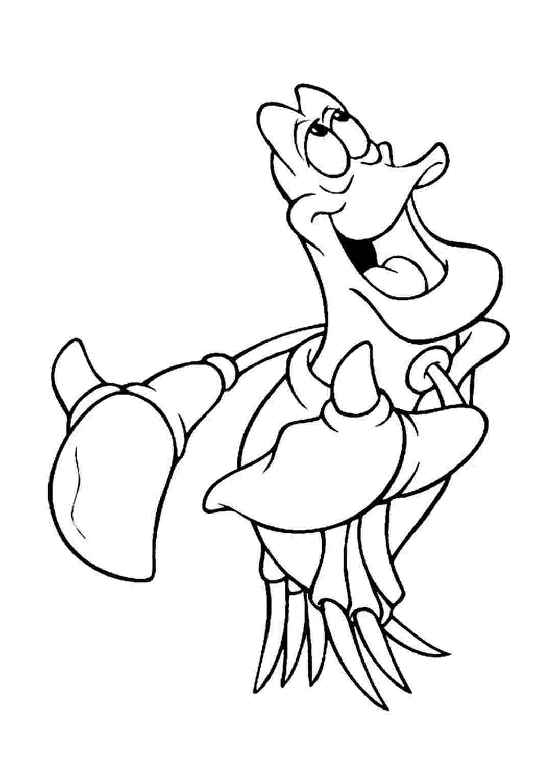 Раскраска Розфарбування краб. Розфарбування без реєстрації.