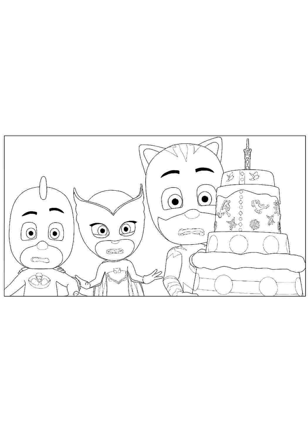 Раскраска Розфарбунки з мультфільмів. Розфарбунки у форматі А4.