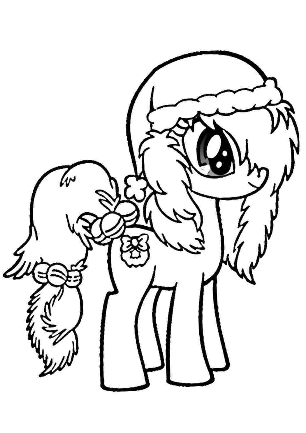 Раскраска Моя маленька поні розмальовки для малюків. Розмальовувати онлайн.