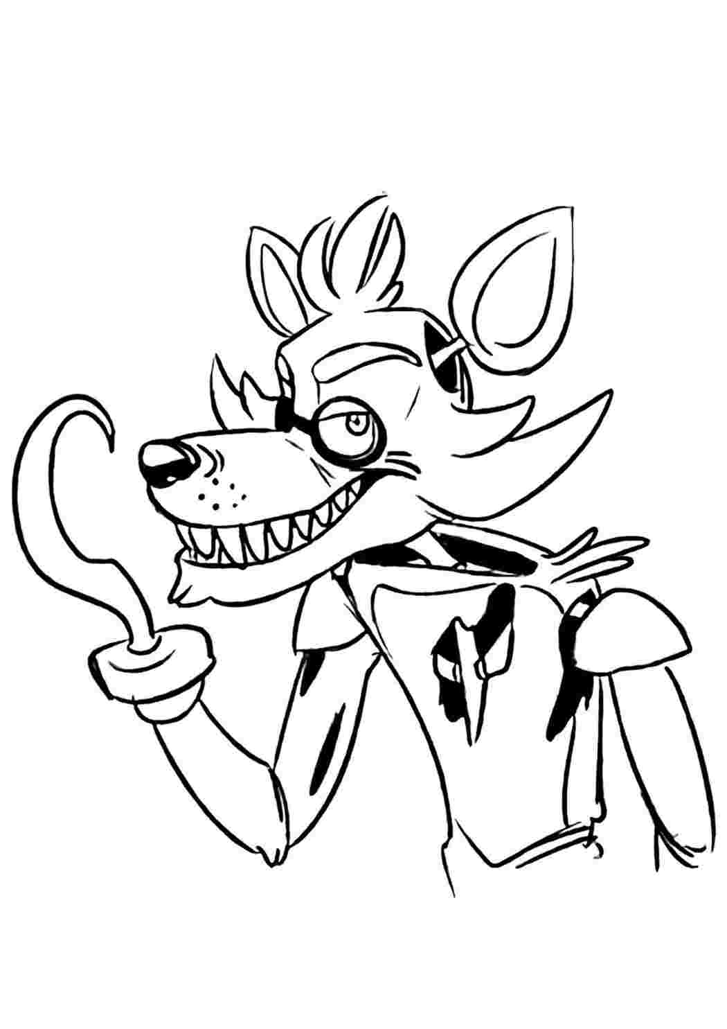 Раскраска Розфарбунки для хлопчиків розфарбунки FNAF. Розвиваючі розфарбунки.