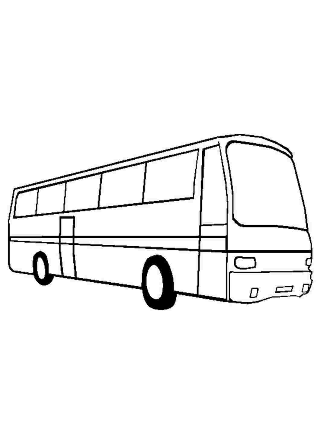Раскраска Розфарбунки для хлопчиків автобус. Розфарбунки для розвитку.