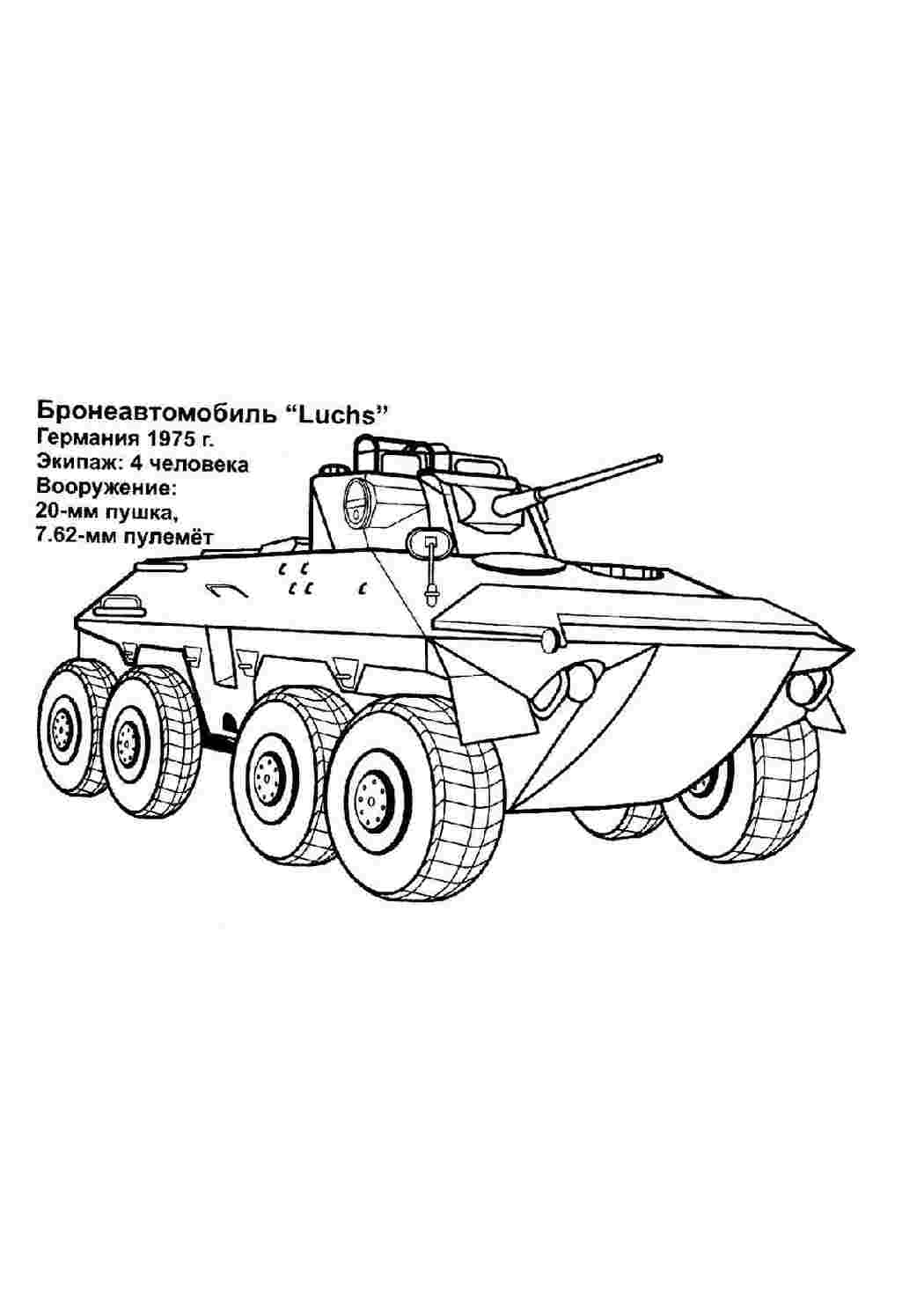 Раскраска Танки. Транспорт. Розмальовки.