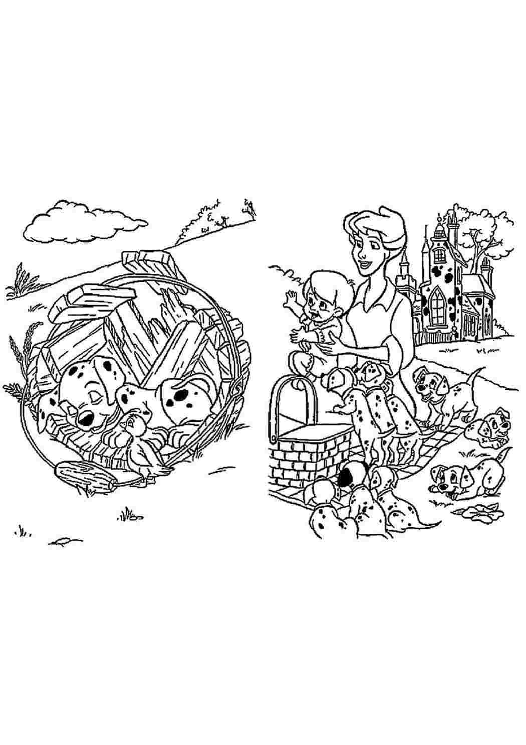 Раскраска Мультфільми. Розвиваючі розмальовки.