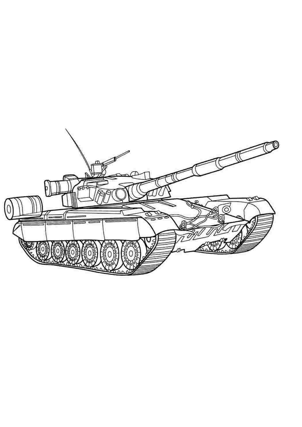 Раскраска Розфарбунки для хлопчиків розфарбунки танки. Завантажити розфарбунки безкоштовно.