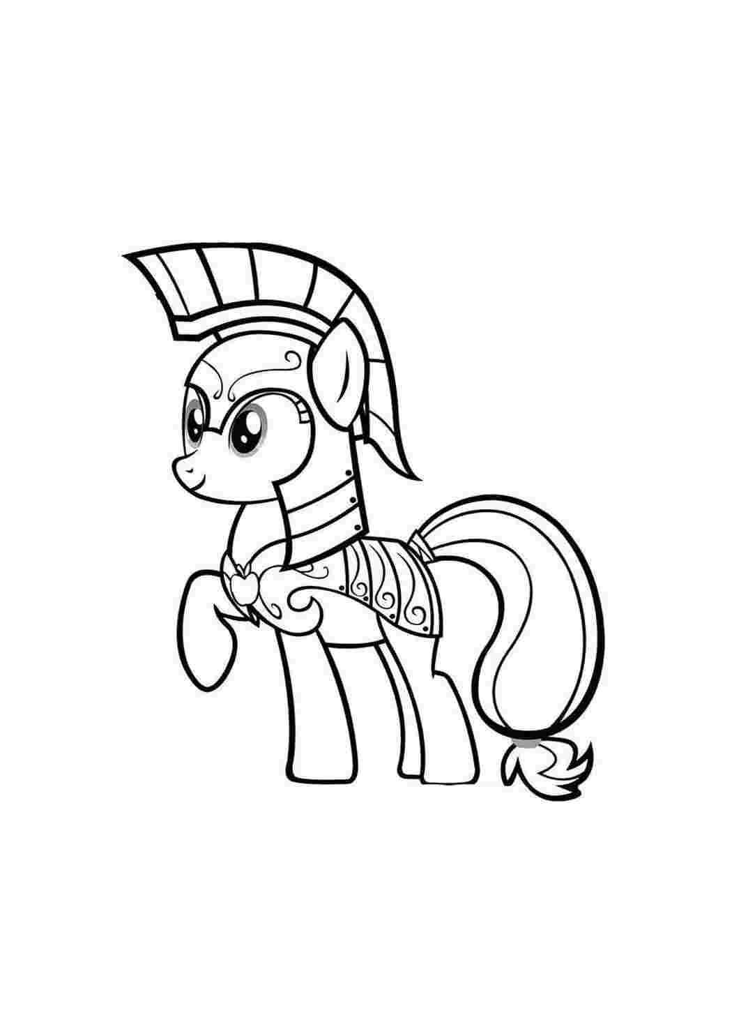 Раскраска Розфарбунки Май Литл Поні. Розфарбунки онлайн.