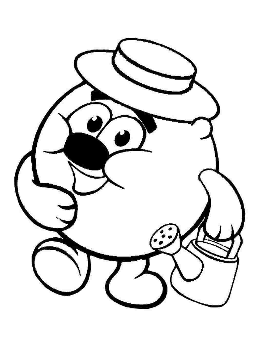 Раскраска Розфарбунки з мультфільмів. Безкоштовні розфарбунки.