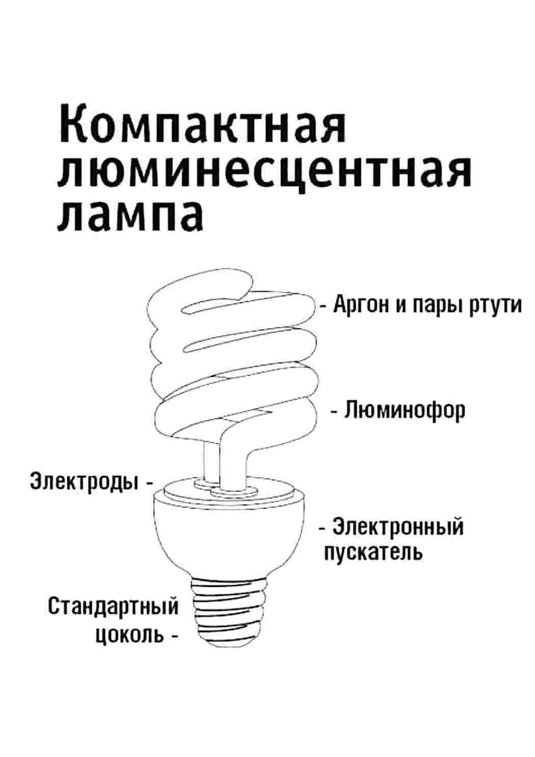 Раскраска Розфарбування лампочка. Роздрукувати розфарбування.